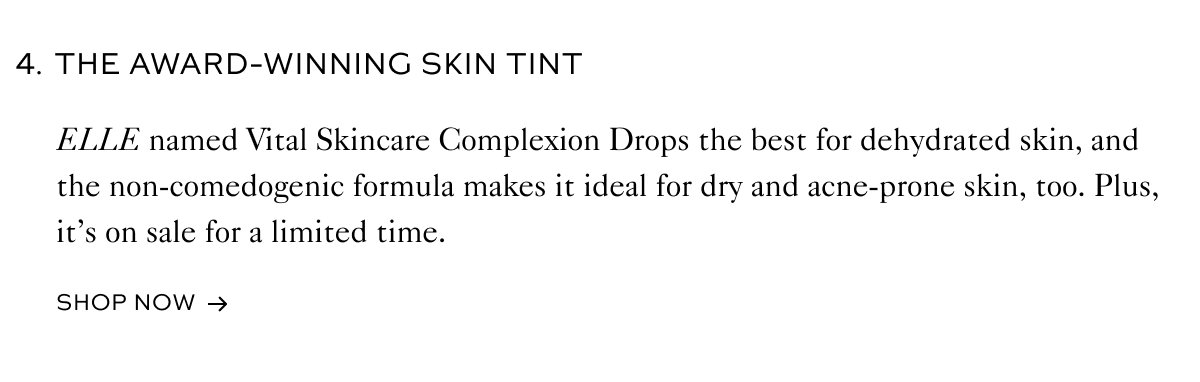 Vital Skincare Complexion Drops