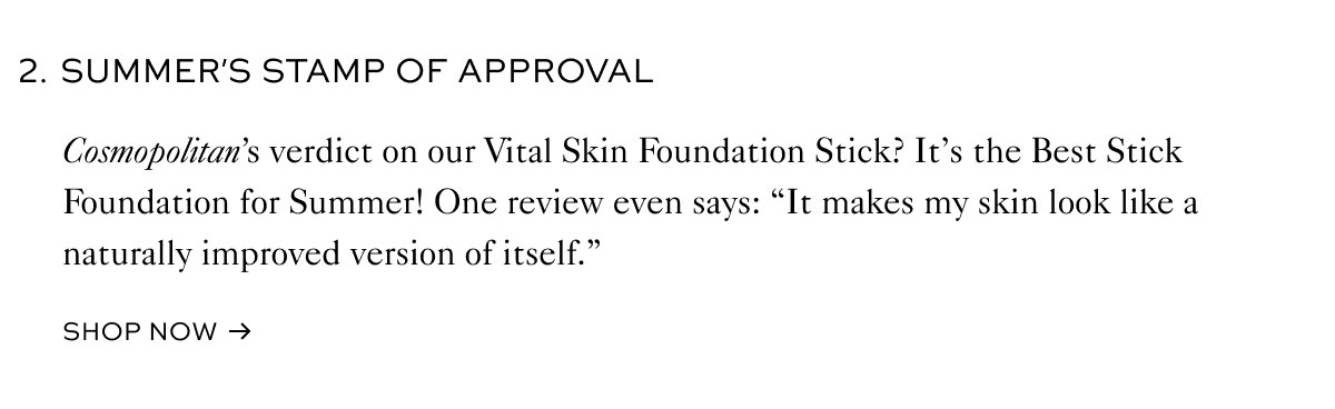 Vital Skin Foundation Stick
