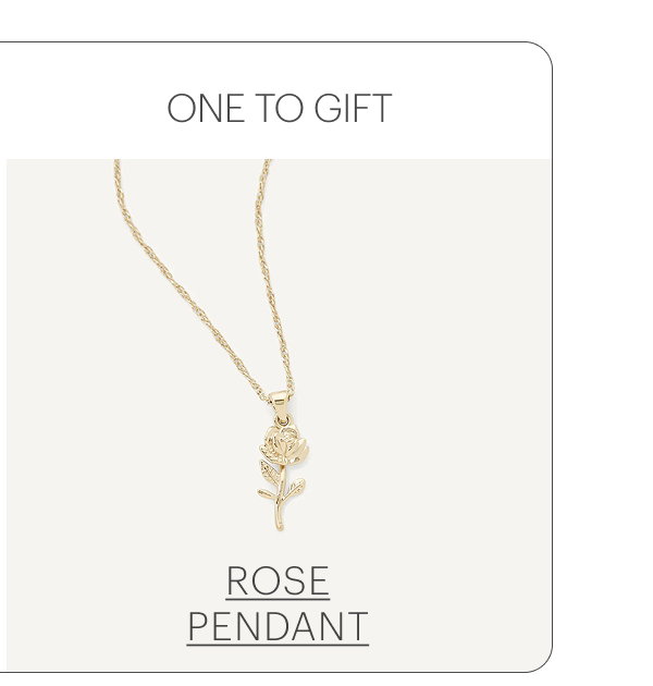 Rose Pendant