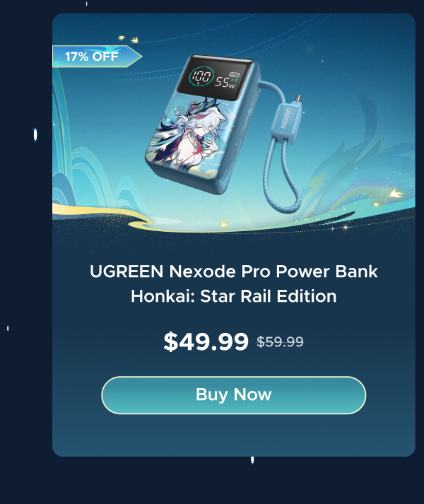 UGREEN Nexode Pro Power Bank Honkai: Star Rail Edition