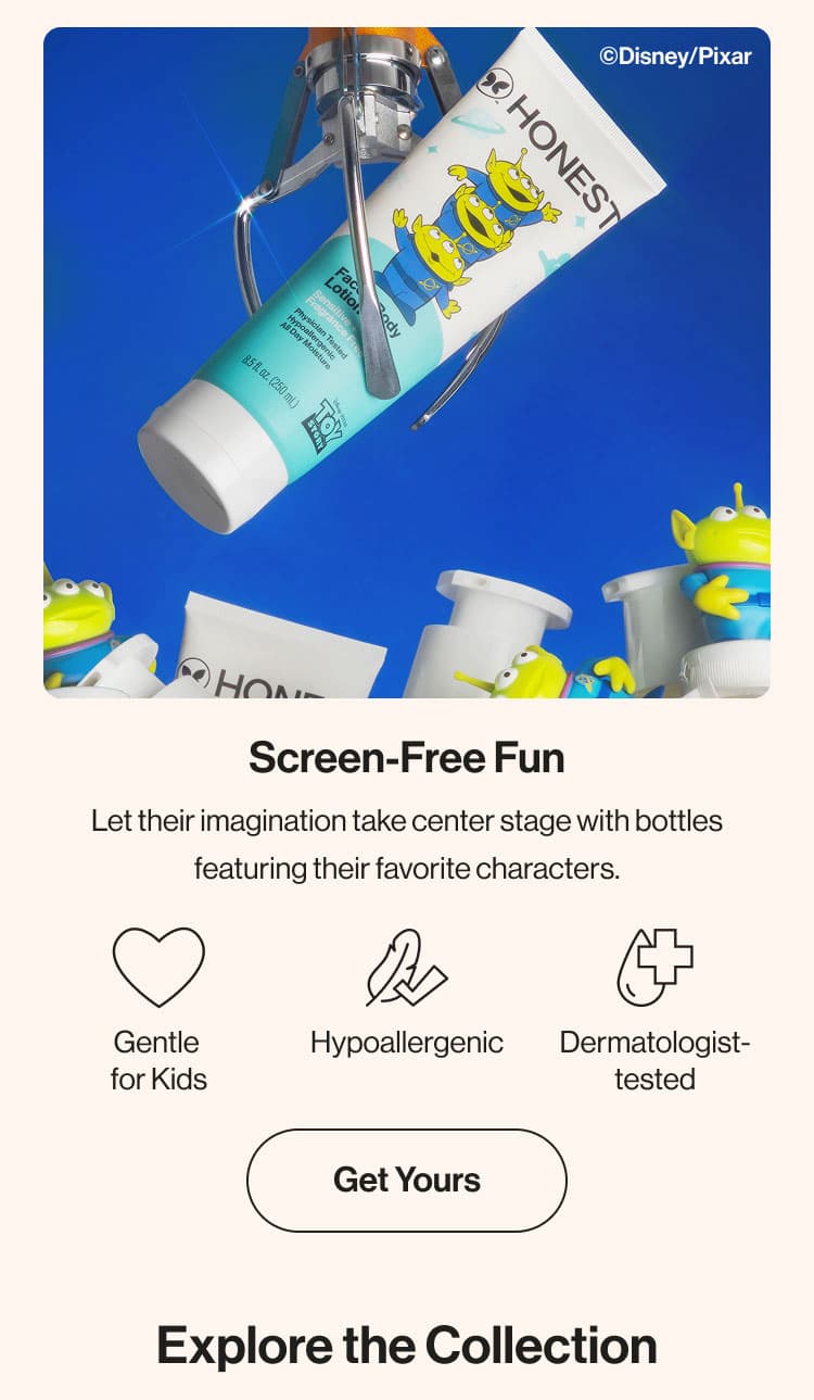 Fragrance Free Toy Story Face + Body Lotion