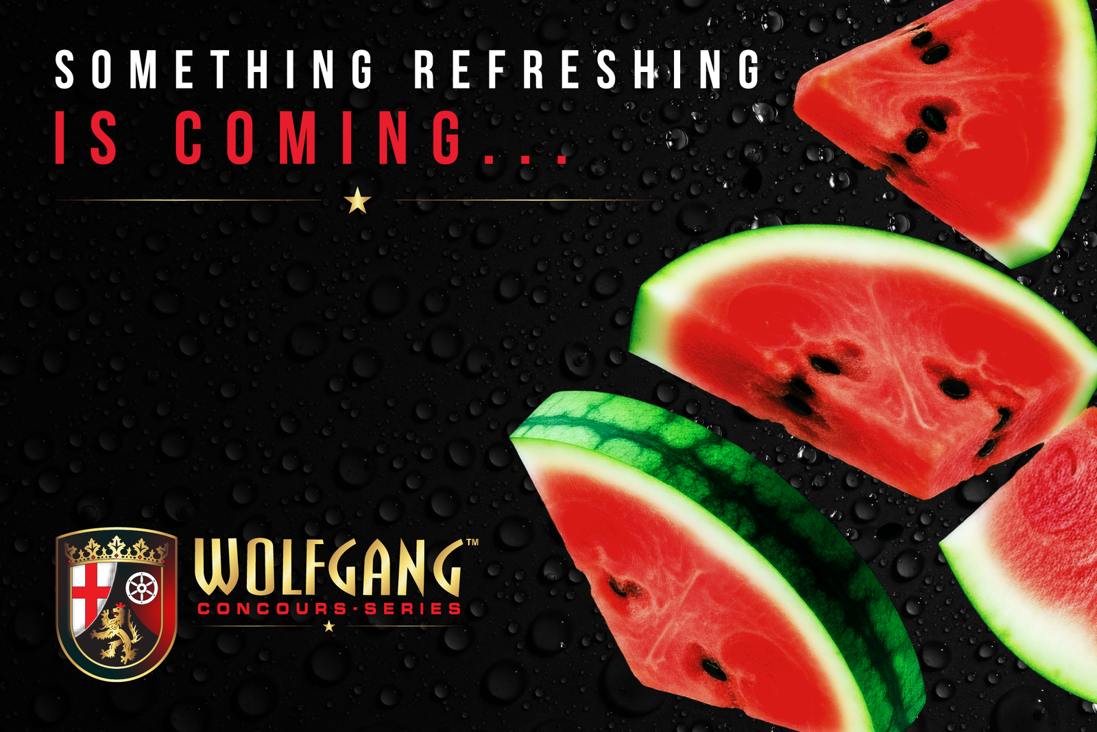 Something refreshing is coming...
