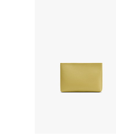 Medium Zipper Pouch Lime