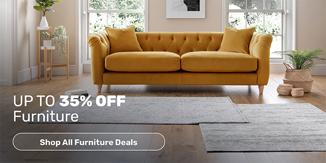 Up to 35% off furniture