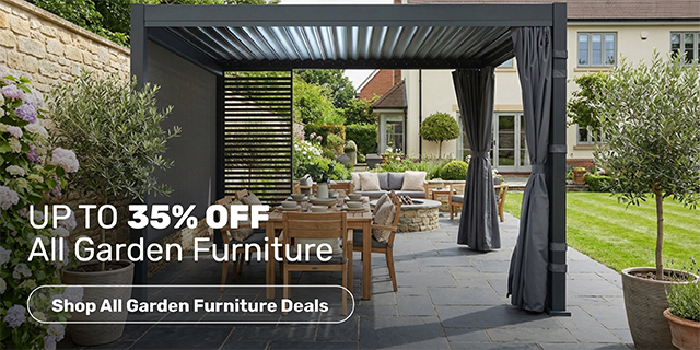Up to 35% off all garden furniture