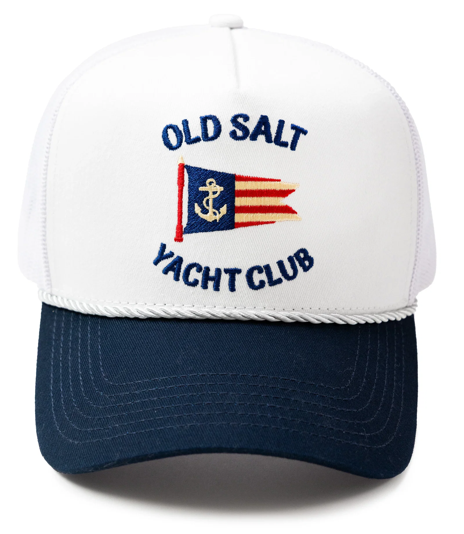 Image of Old Salt Yacht Club Hat in White