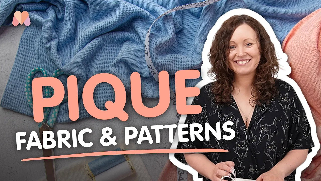 Learn more about pique fabric with Vicki