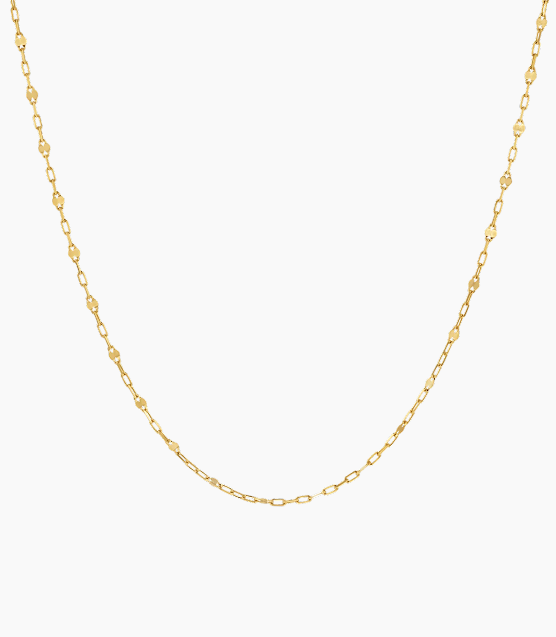Petite Sequin Chain Necklace