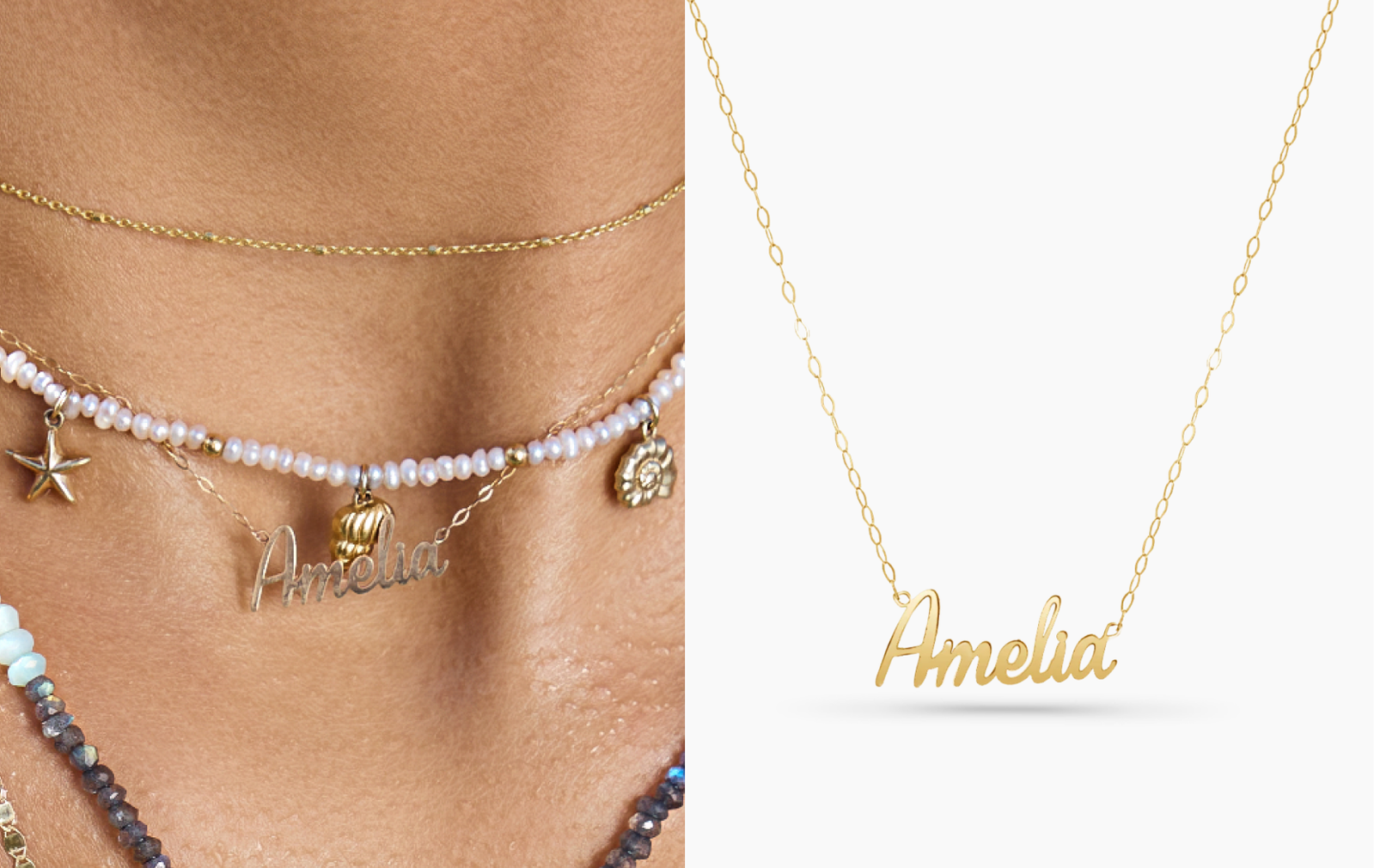 Dainty Personalized Name Necklace