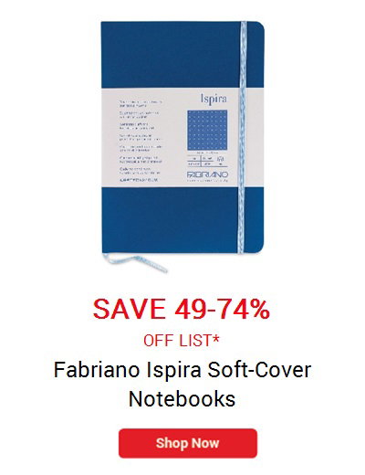 Fabriano Ispira Soft-Cover Notebooks
