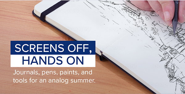 Screens Off, Hands On