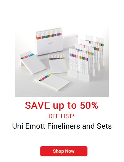 Uni Emott Fineliners and Sets