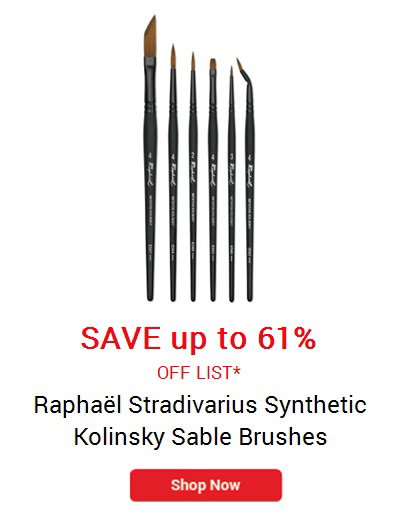 Raphaël Stradivarius Synthetic Kolinsky Sable Brushes