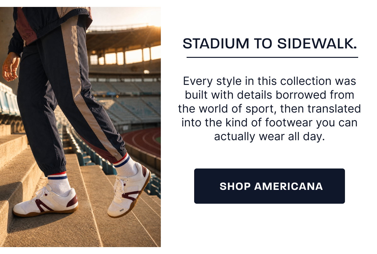 From Stadium to Sidewalk: The Americana Collection