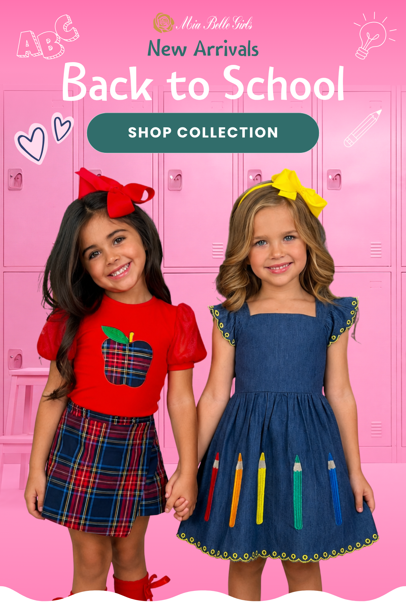 First day of school styles are here! 