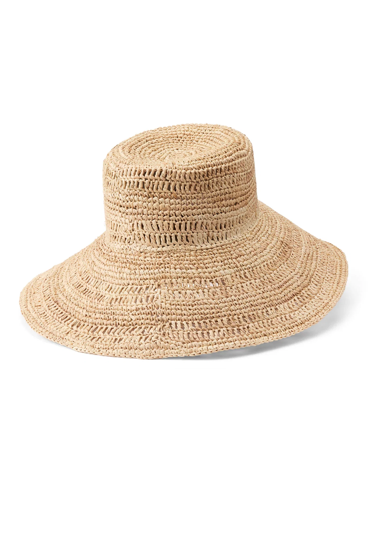 Image of Erin Crochet Raffia Hat