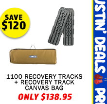 1100 Recovery Tracks + Recovery Track Canvas Bag
