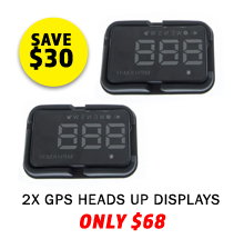2 x GPS Heads Up Display (HUD) Unit