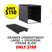 Drawer Compartment Large + Universal Fridge Slide