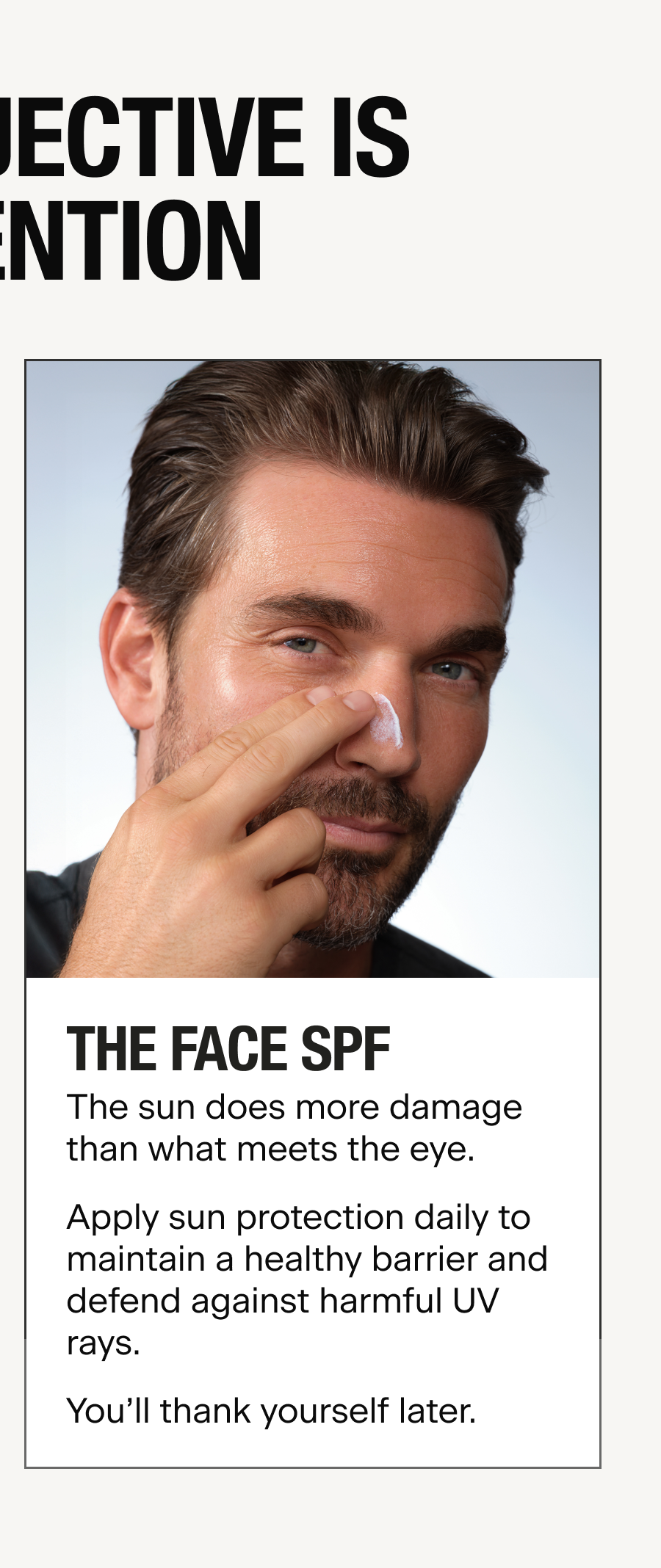 THE FACE SPF