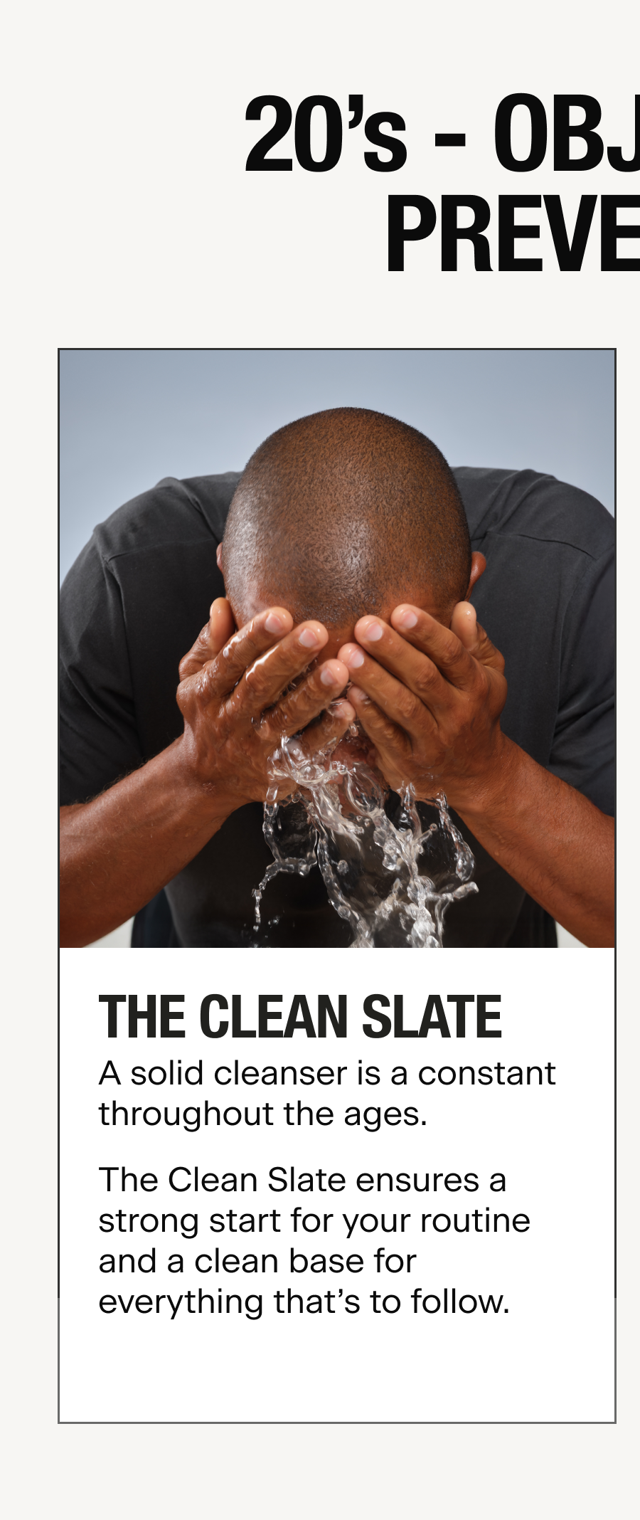 THE CLEAN SLATE