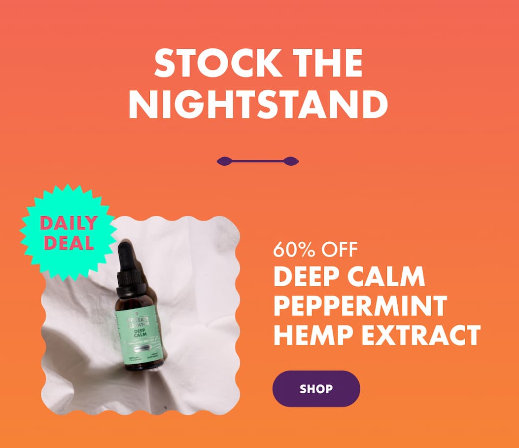 Shop 60% Off Deep Calm Peppermint Hemp Extract- Today Only!