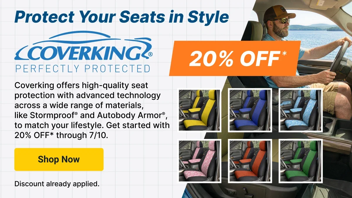 Protect Your Seats in Style | Coverking Perfectly Protected