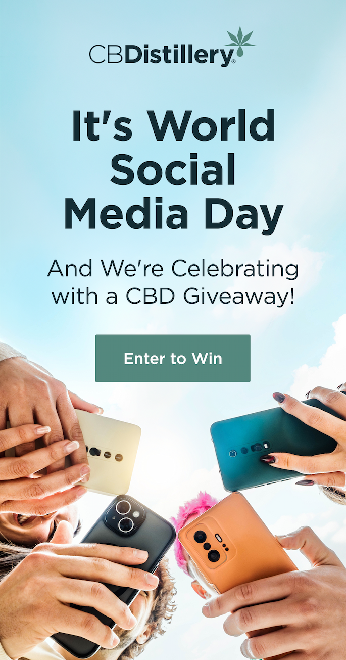 It's World Social Media Day... and we're celebrating with a CBD giveaway! Enter to Win