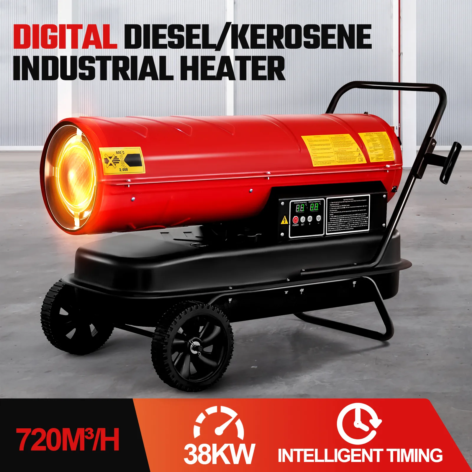 38kW Fan Heater