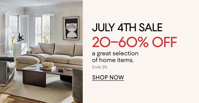 July 4th Home Sale