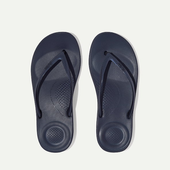 IQUSHION Ergonomic Flip-Flops - Blue 