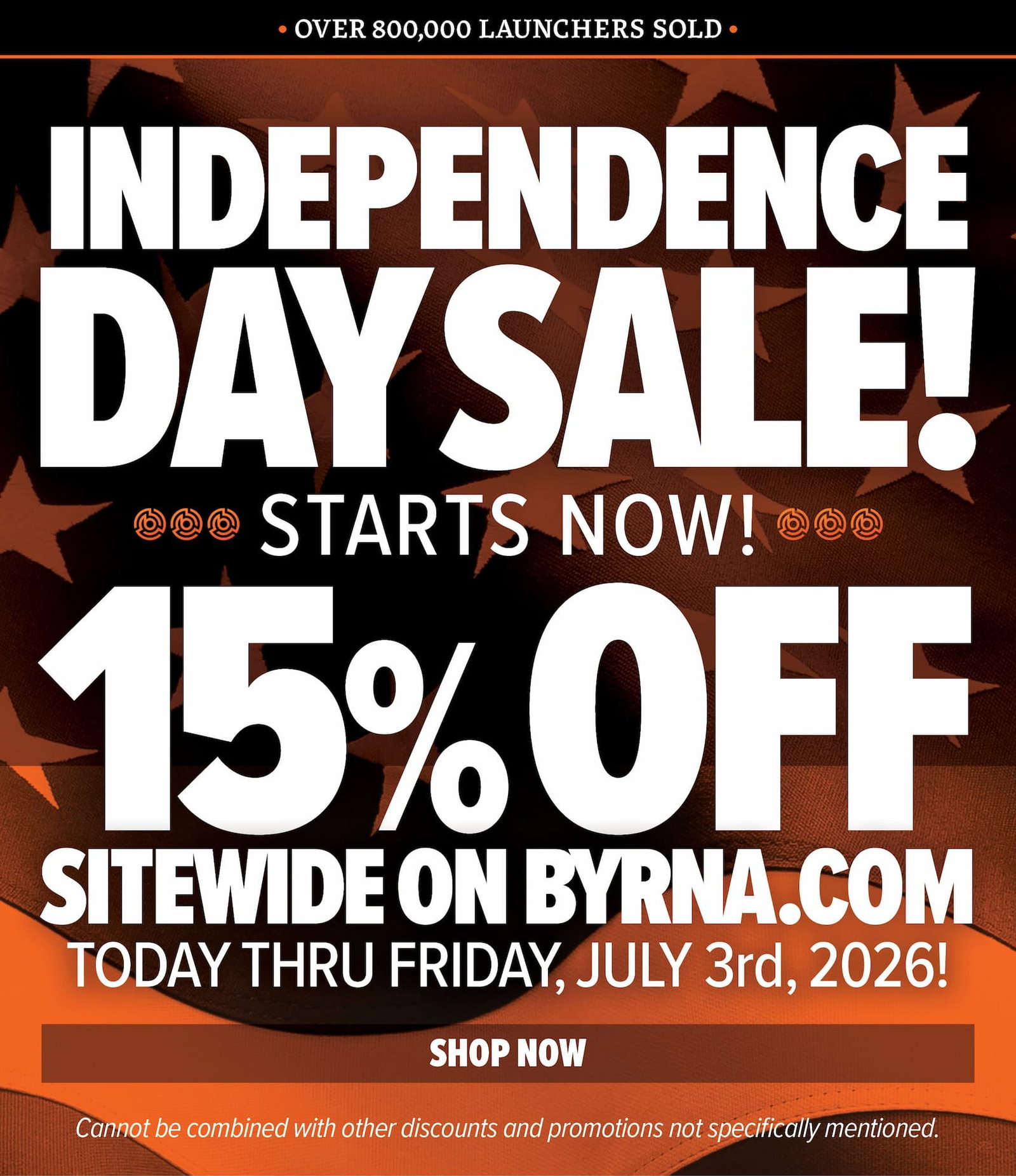 July 4th Sale Starts Now
