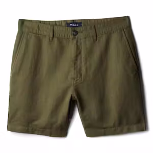 Cotton Linen Chino Short - 7