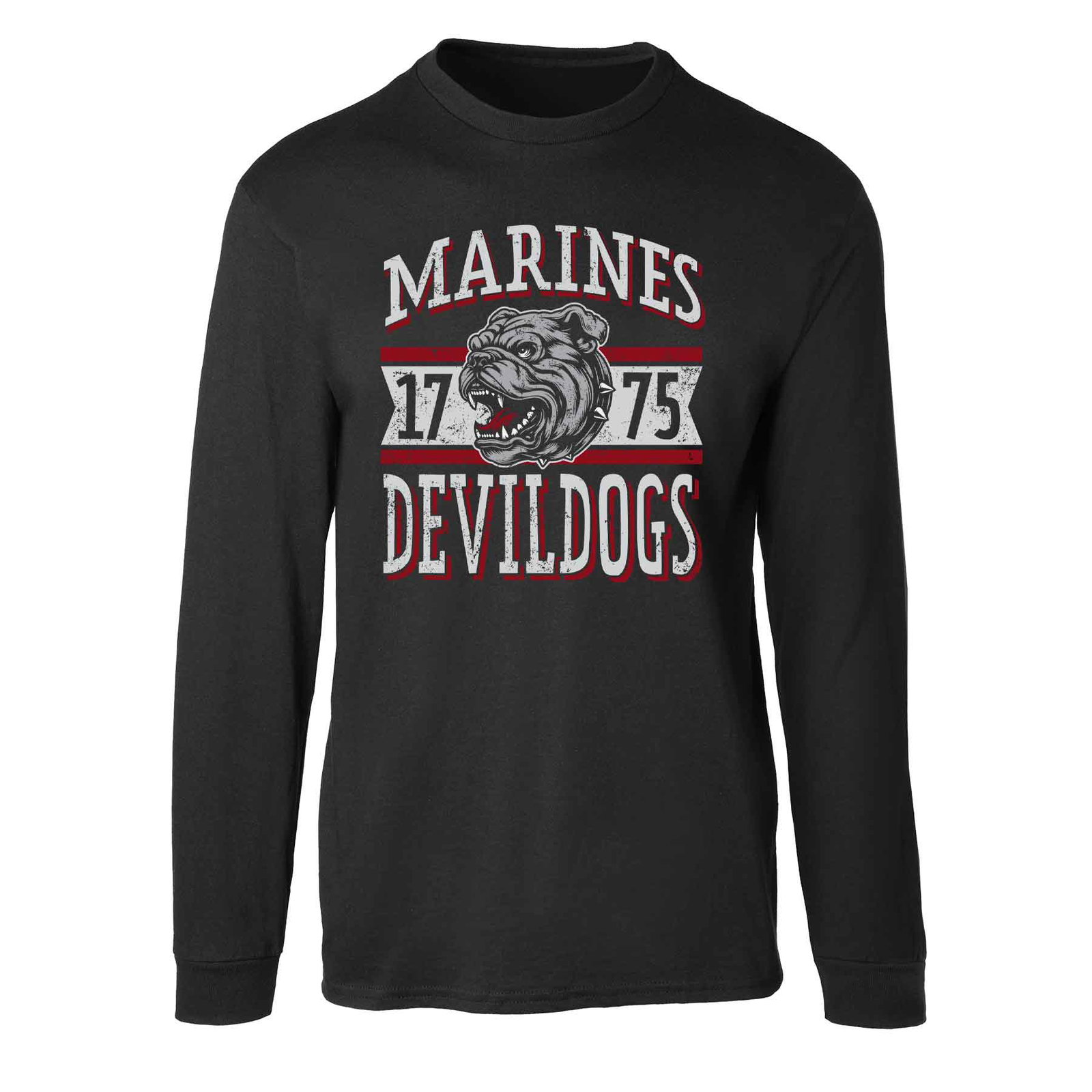 Image of Marine Corps Devil Dogs Long Sleeve T-Shirt