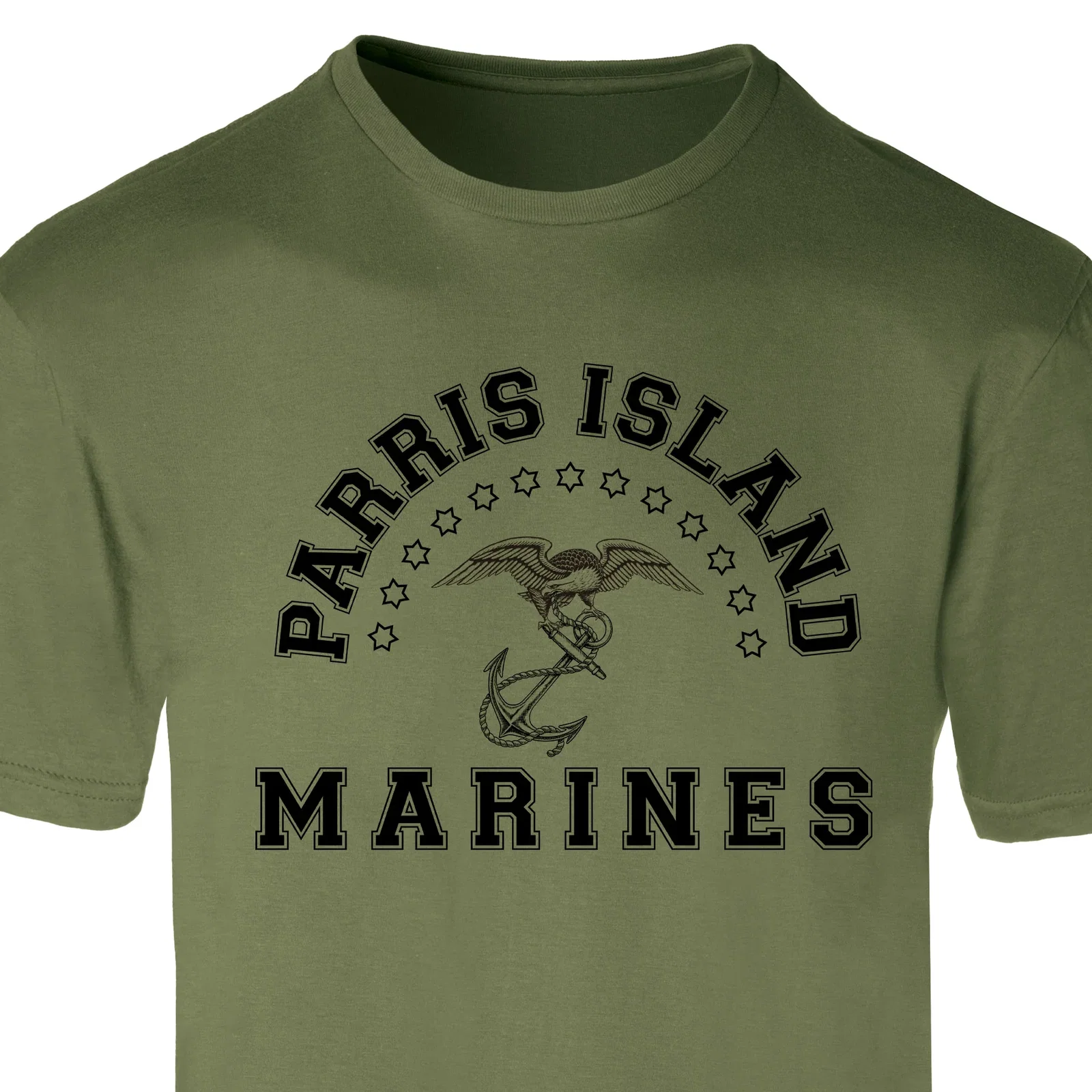 Image of MCRD Vintage Eagle & Anchor T-Shirt