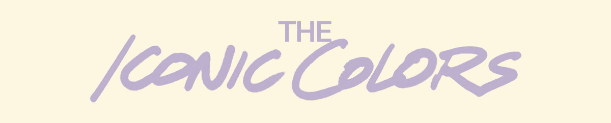 THE ICONIC COLORS