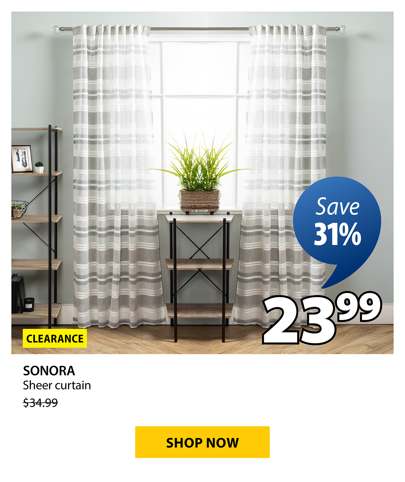 SONORA Sheer curtain | Save 31%