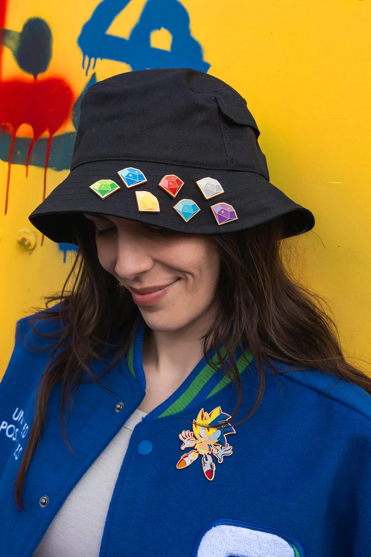 Image of Sonic the Hedgehog: 35th Anniversary SuperSonic Hero Pin Set