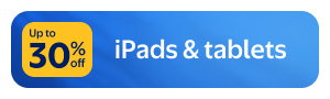 iPads & tablets - Up to 30% off
