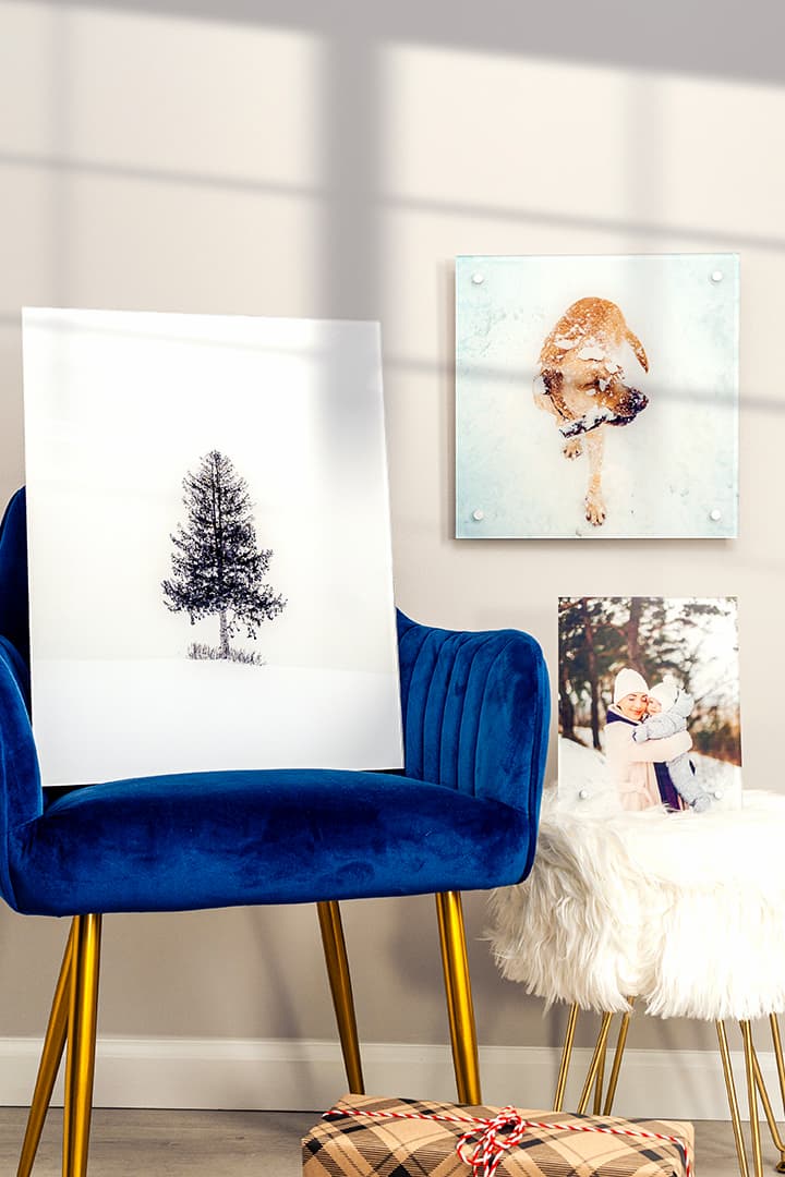 Sunlit framed art