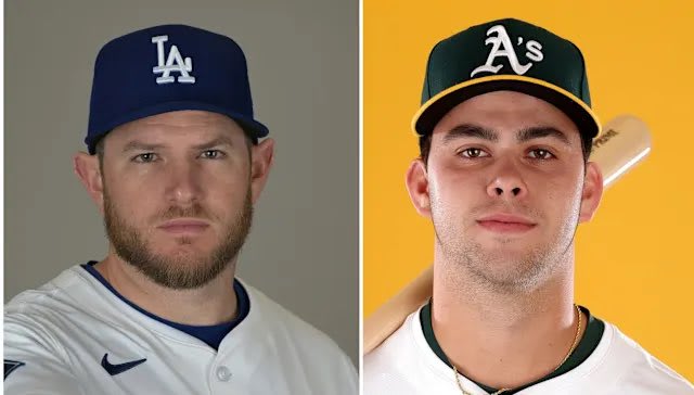 The Dodgers' Max Muncy and the A's Max Muncy