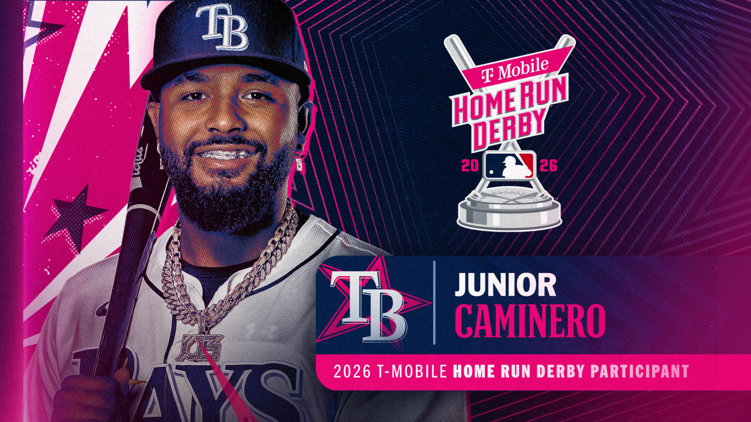 Junior Caminero is the first 2026 Home Run Derby participant