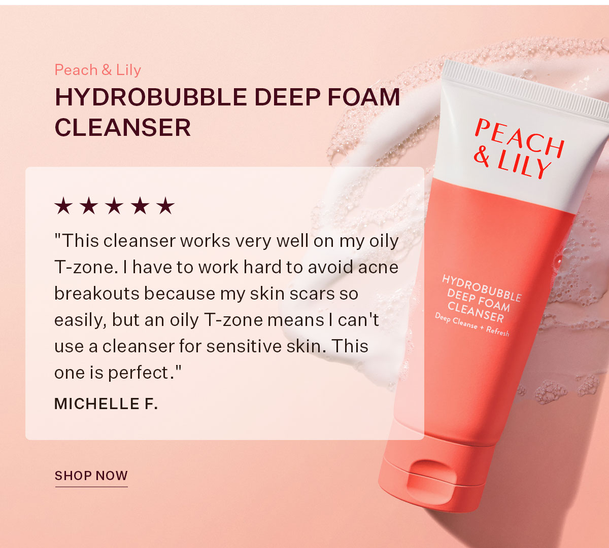Hydrobubble Deep Foam Cleanser