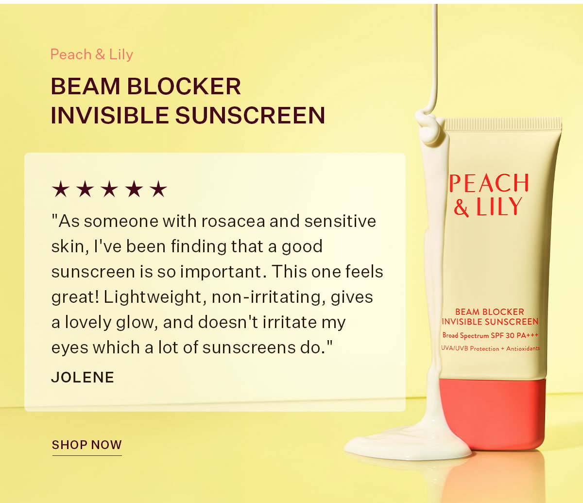 Beam Blocker Invisible Sunscreen