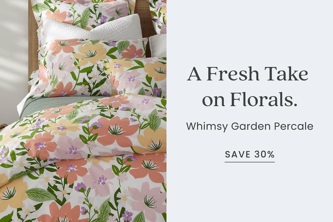WHIMSY GARDEN PERCALE