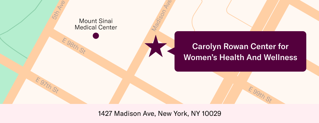 Map to find Carolyn Rowan Center for Women's Health And Wellness