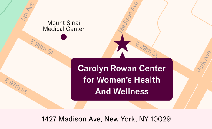 Map to find Carolyn Rowan Center for Women's Health And Wellness
