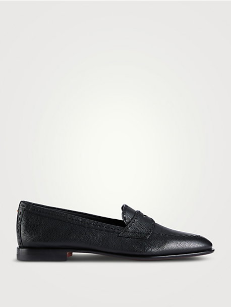 Marlene Leather Penny Loafers