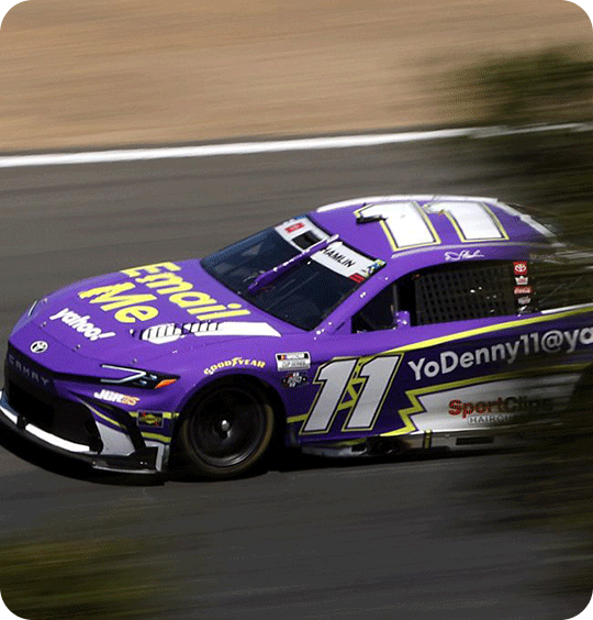 Image of Denny Hamlin's Car