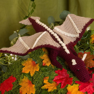 Free I Am Fire Crochet Dragon Amigurumi Pattern